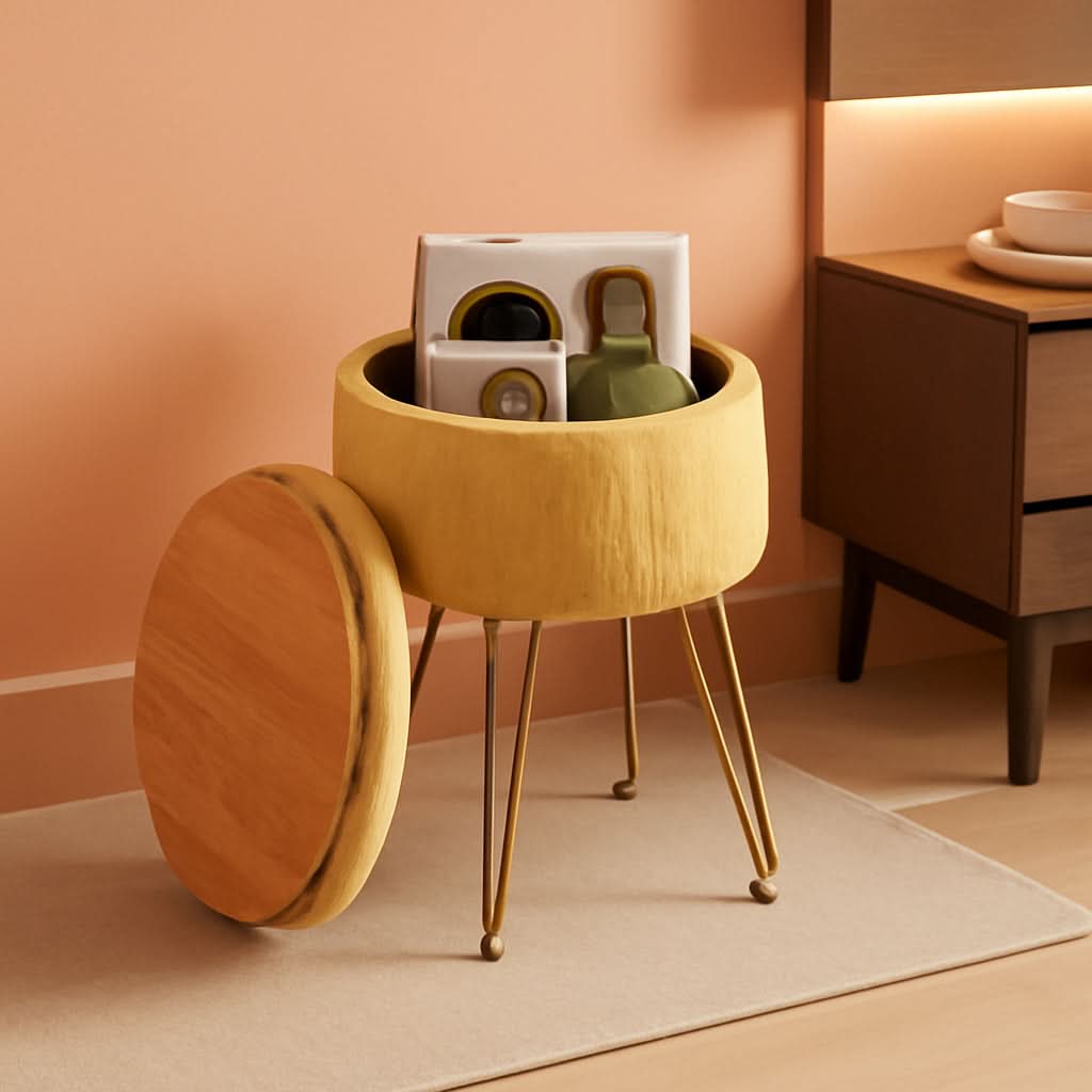 The ottoman that holds more than you expect