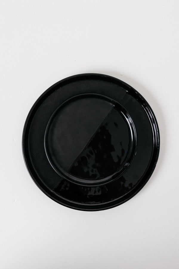 Matte-Gloss Ceramic Appetizer Plate Set