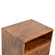 Chestnut Mango Wood Nightstand