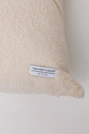 Wooly Boucle Throw Pillow