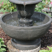 Two-Tier Polyresin Outdoor Fountain