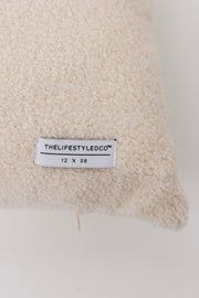 Wooly Boucle Throw Pillow