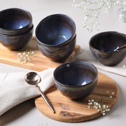 Speckled Ceramic Bowl Set of Six