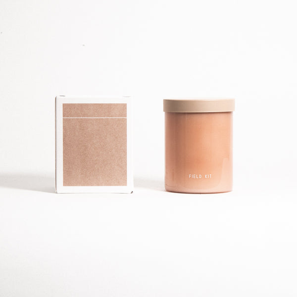 Floral Soy Wax Glass Candle