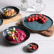 Speckled Ceramic Dinner Plate Set