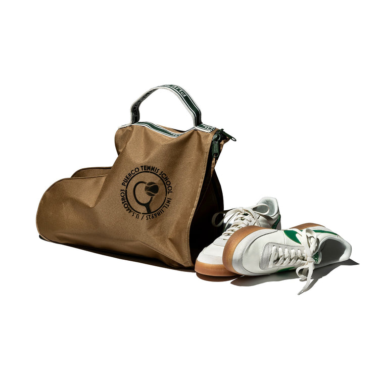Rubber-Coated Canvas Shoe Carry Case
