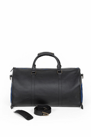 Full-Grain Leather Weekender Duffle Bag