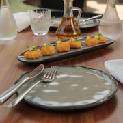 Speckled Ceramic Dinner Plate Set