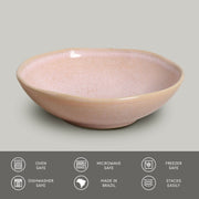 Reactive Glaze Ceramic Bowl Set
