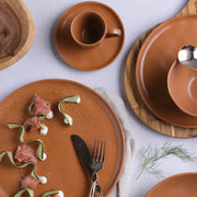 Speckled Ceramic Dinner Plate Set