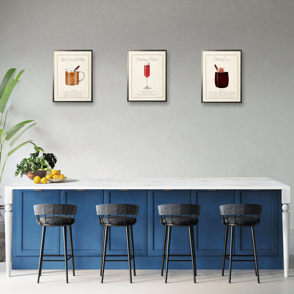 Pewter-Framed Cranberry Mimosa Recipe Print