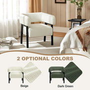Corduroy Barrel Accent Chair – chair (view 9) | Roost & Roam