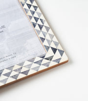 Triangle Mosaic Bone Tile Picture Frame