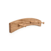 Solid Wood Arched Shaker Peg Coat Rack