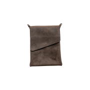 Envelope Flap Leather Crossbody Bag