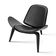 Vegan Leather Shell Lounge Chair — additional product view 13