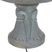 Lion Head Three-Tier Outdoor Fountain