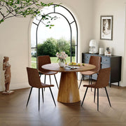 Round Pedestal Dining Set Four – dining room set (view 9) | Roost & Roam