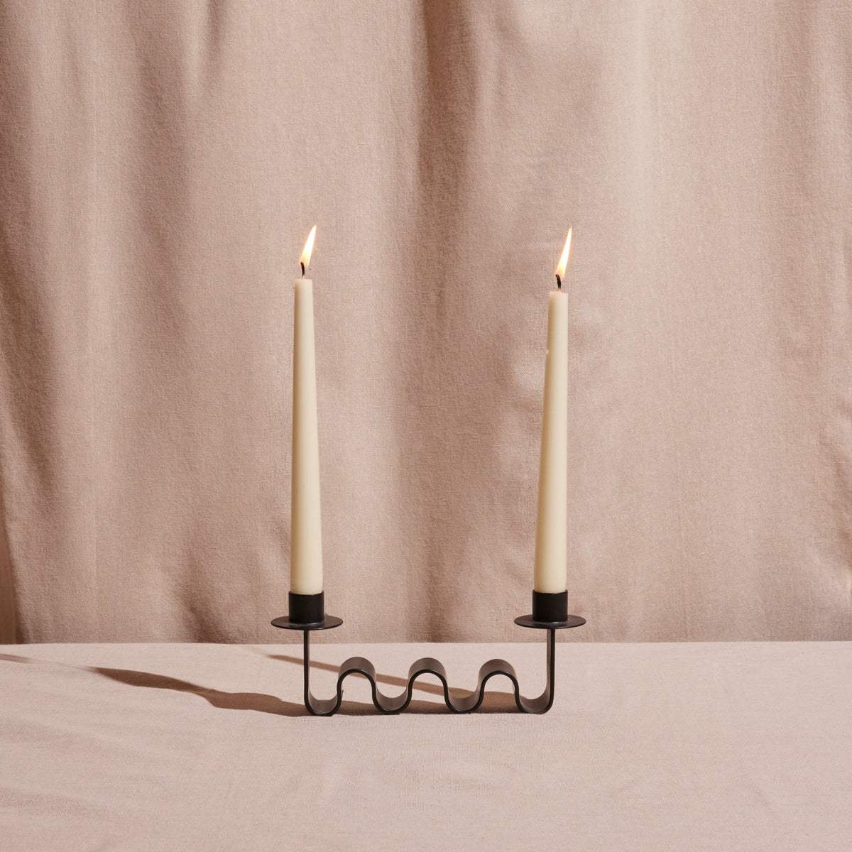 Two tapers, one considered piece of iron