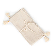 Tassel Linen-Blend Napkin Set