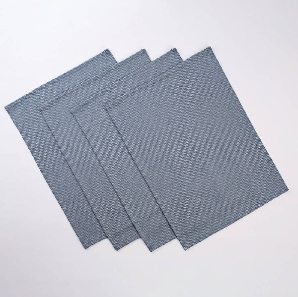 Upcycled Denim Cotton Placemat Set