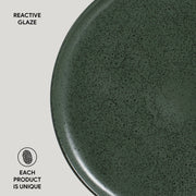 Reactive Glaze Dinner Plate Set