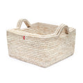 Woven Jute Square Storage Basket