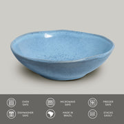 Reactive Glaze Ceramic Bowl Set