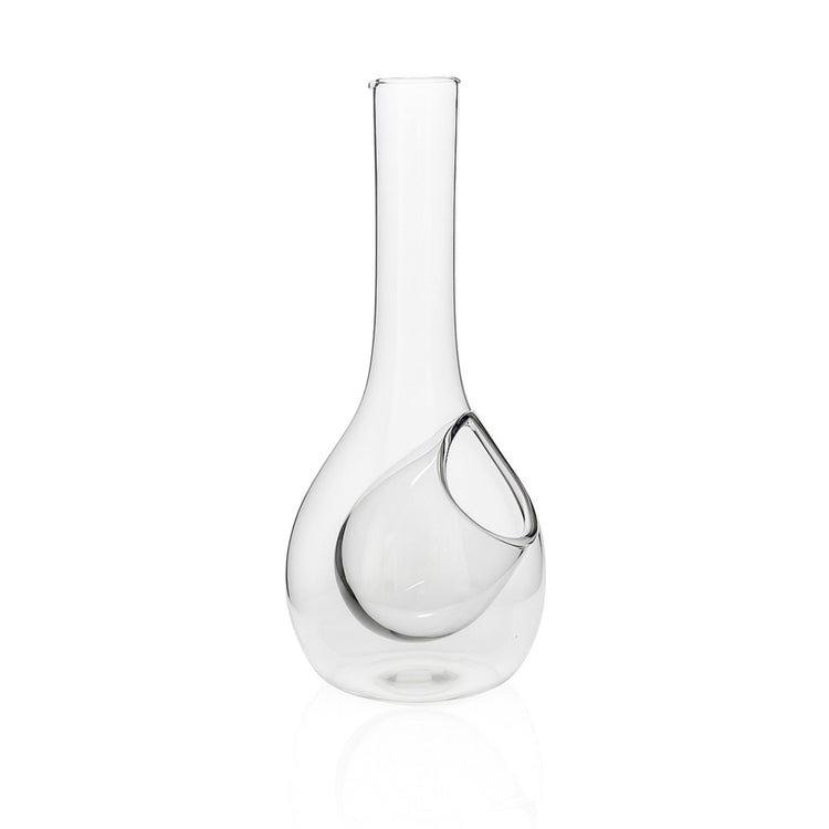 Recycled Glass Wine Cooler Decanter