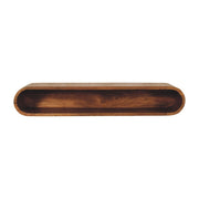 Curved Mango Wood Wall Console