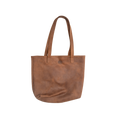 Full-Grain Leather Market Tote