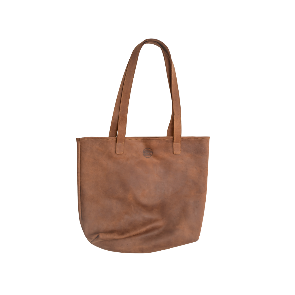 The bag that earns its creases over time