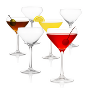 Hand Blown Martini Glass by Lemonsoda, 10oz, hand blown glass, available in sets of 2–24