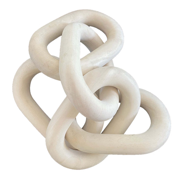 Blonde Cedar Carved Wood Chain