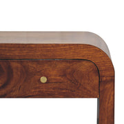 Chestnut Wood Waterfall Coffee Table