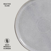 Reactive Glaze Dinner Plate Set