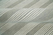 Striped Hand-Tufted Wool Area Rug