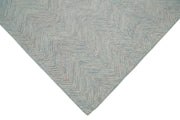 Hand-Tufted Chevron Wool Area Rug