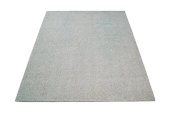 Chevron Wool Area Rug