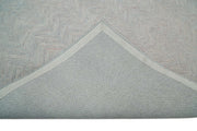 Hand-Tufted Chevron Wool Area Rug