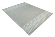 Hand-Tufted Wool Stripe Area Rug