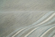 Hand-Tufted Wool Stripe Area Rug
