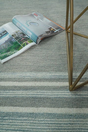 Hand-Tufted Wool Stripe Area Rug