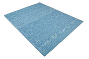 Hand-Tufted Wool Geometric Area Rug
