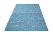 Hand-Tufted Wool Geometric Area Rug