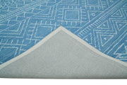 Hand-Tufted Wool Geometric Area Rug