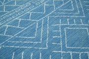 Hand-Tufted Wool Geometric Area Rug