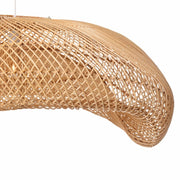 Woven Rattan Arch Pendant Light
