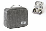 Layered Cable Travel Organizer Bag