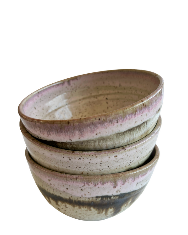 Reactive Glaze Stoneware Bowl